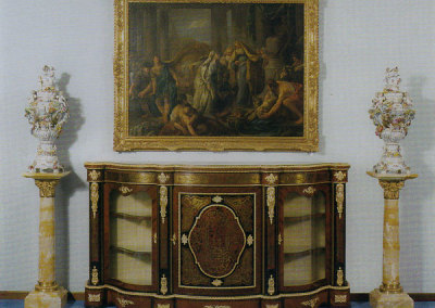 Credenza in stile C. Boulle firmata Brnard Van Reisen Bourgh - epoca 1770