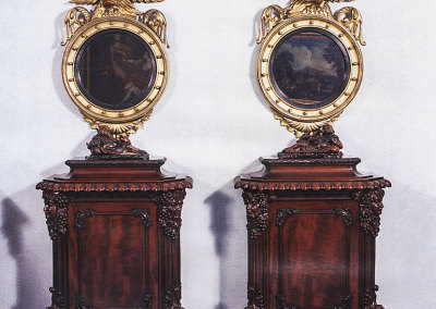 Coppia di mobili stile Chippendale - 1800-1810