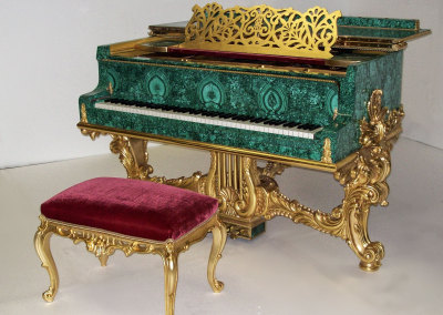 malachite piano